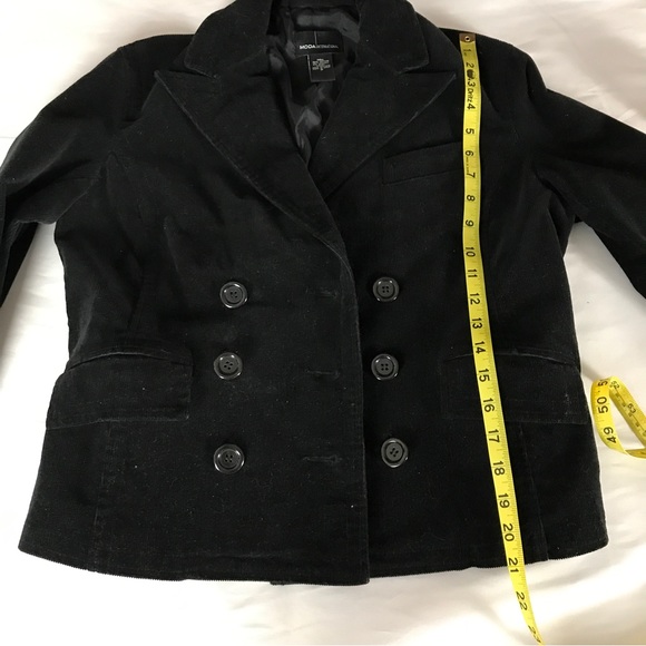 NW0T Corduroy Double breasted‎ Elbow Patch Coat Moda Intl Victoria’s Secret - Picture 6 of 11
